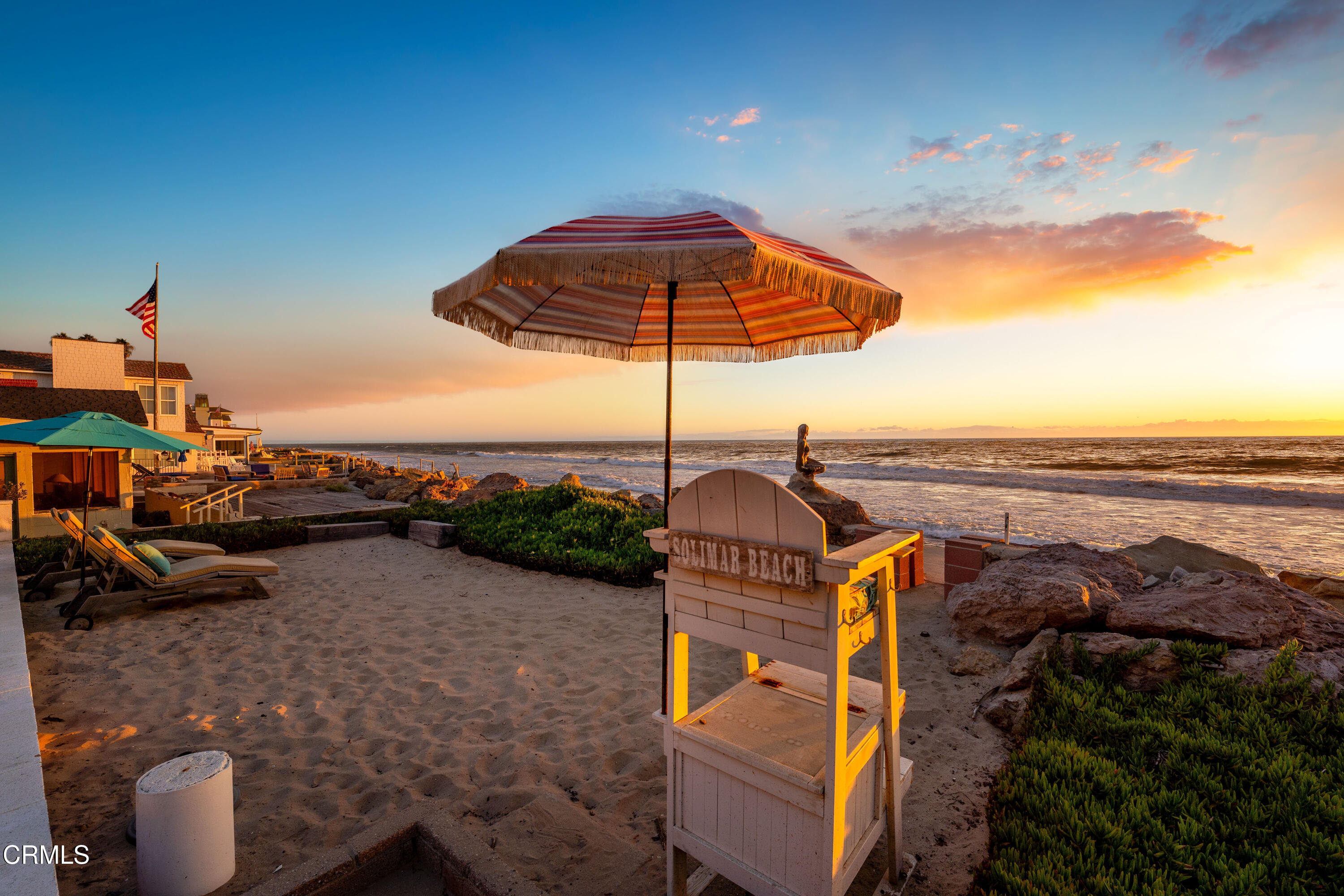 3048 Solimar Beach Drive Ventura, CA 93001 - Photo 32 of 35 a view of a terrace with chairs