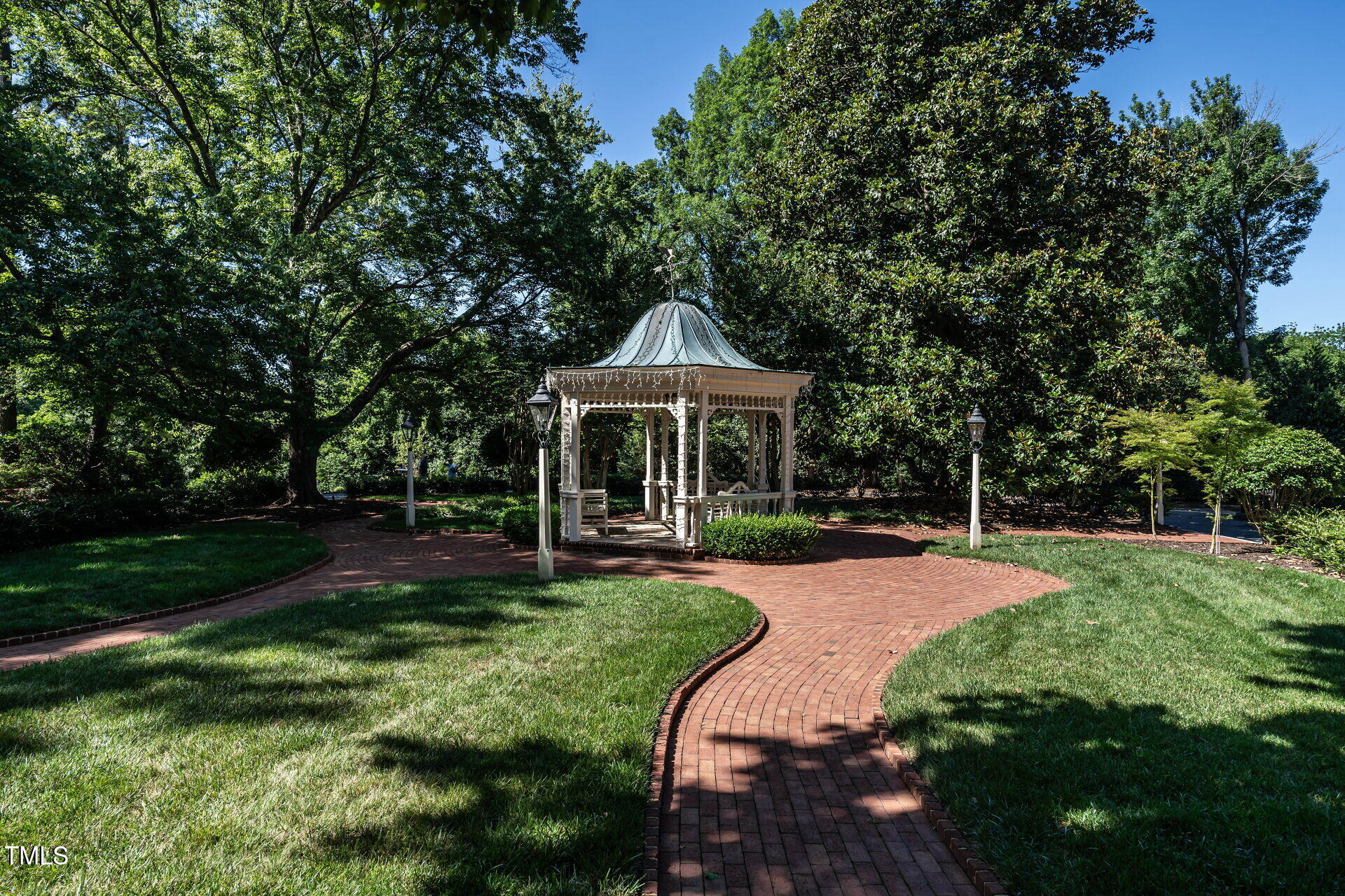 815 Marlowe Road, Unit 10 Raleigh, NC 27609 - Photo 26 of 28 a front view of a house with yard patio and green space