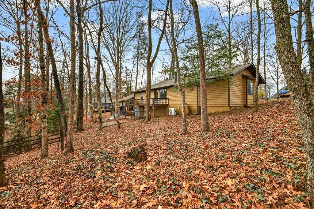 951 McClure Road Hayesville, NC 28904 - Photo 28 of 45 a backyard of a house with lots of green space