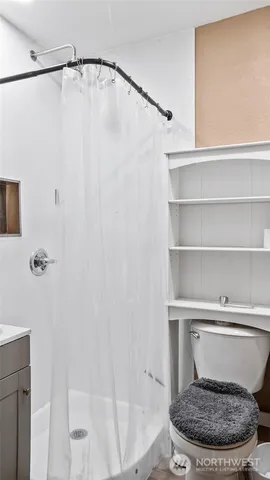 a view of a bathroom