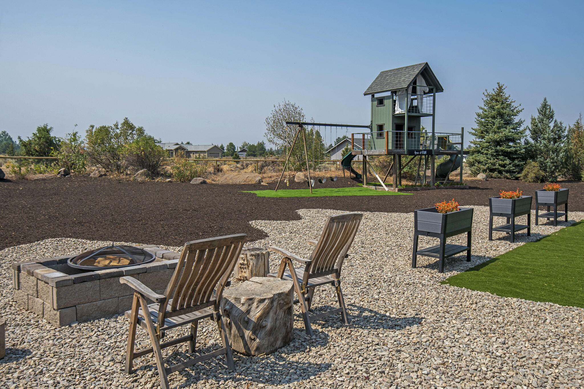 66901 Lance Road Bend, OR 97703 - Photo 8 of 71 a view of a chairs and table in patio