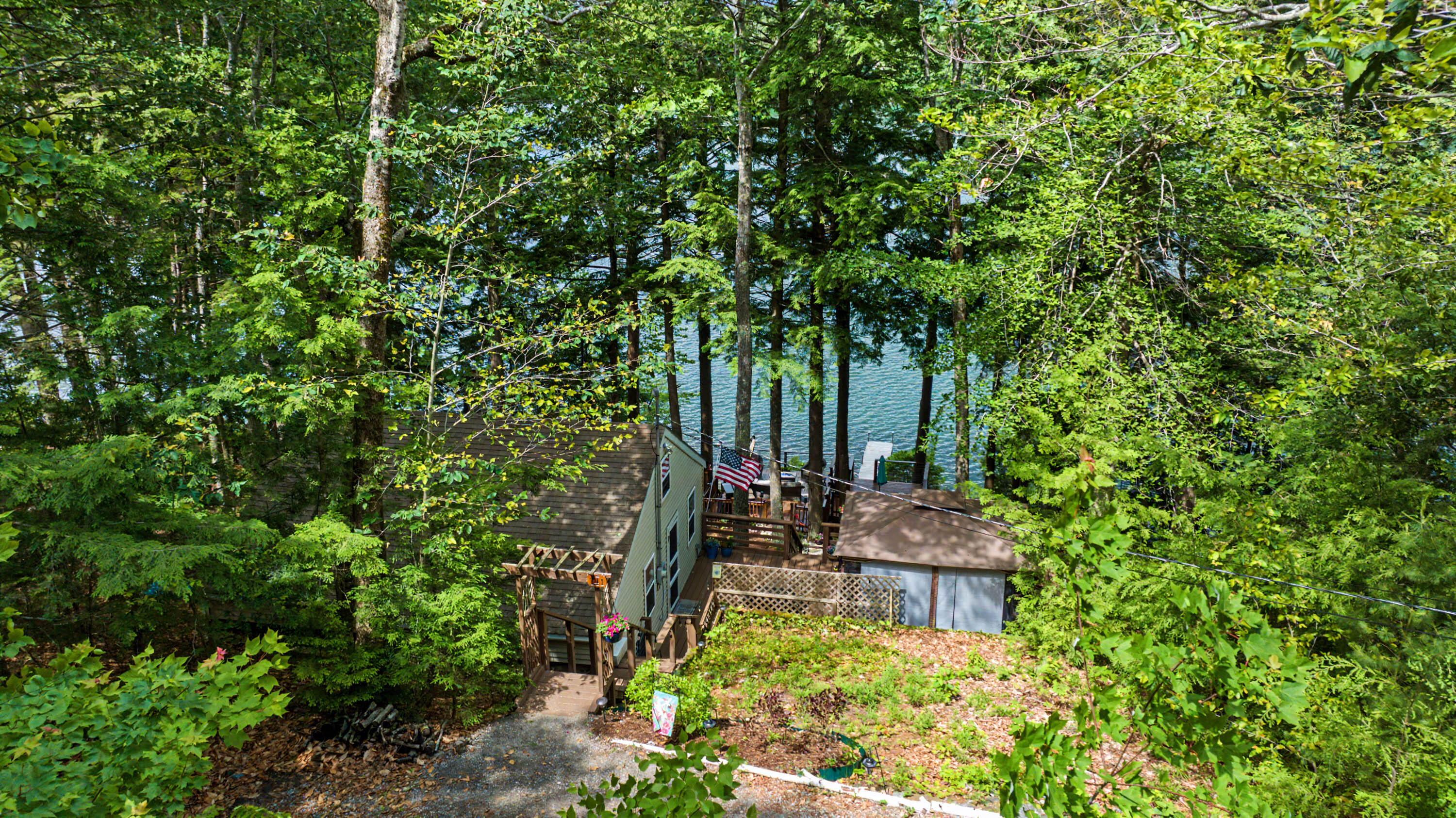 141 Coffee Pond Road Casco, ME 04015 - Photo 2 of 36 Cottage from parking area