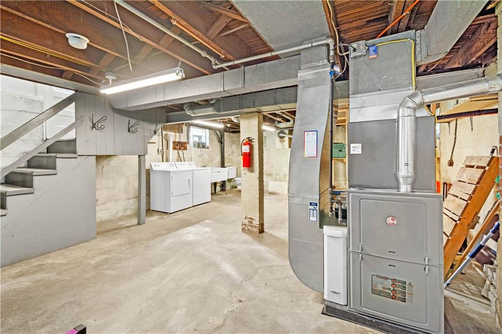 913 Steen Road Bridgeville, PA 15017 - Photo 19 of 22 Clean, dry basement, newer furnace
