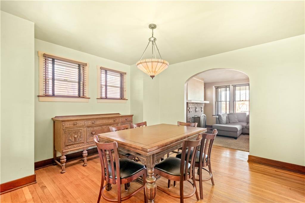 Beautiful hardwood throughout the home