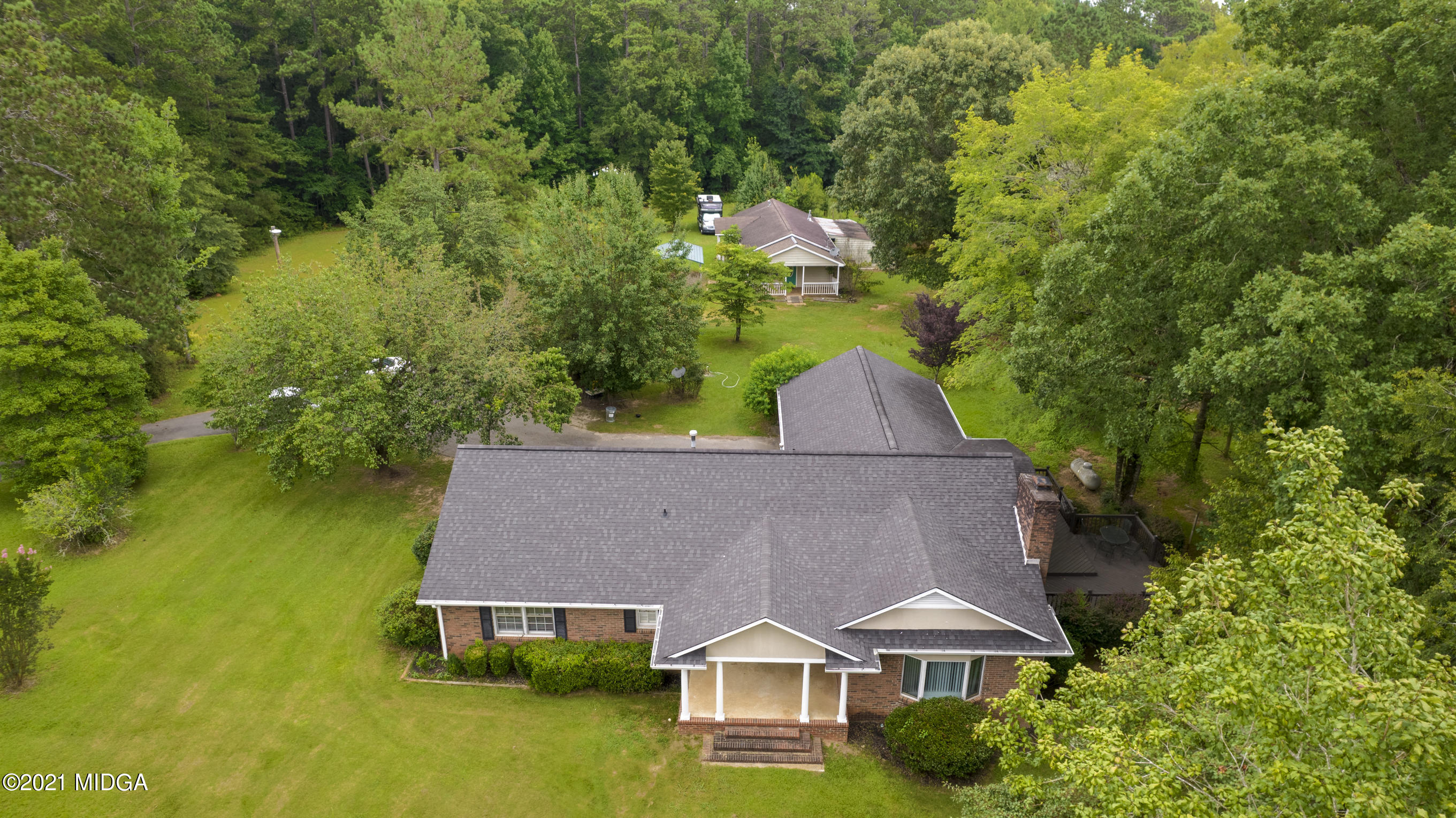 455 Lite-N-Tie Road Gray, GA 31032 - Photo 47 of 47 an aerial view of a house