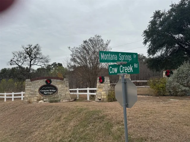 $129,560 | Lot 102 Montana Creek Crossing, Marble Falls, TX 78654