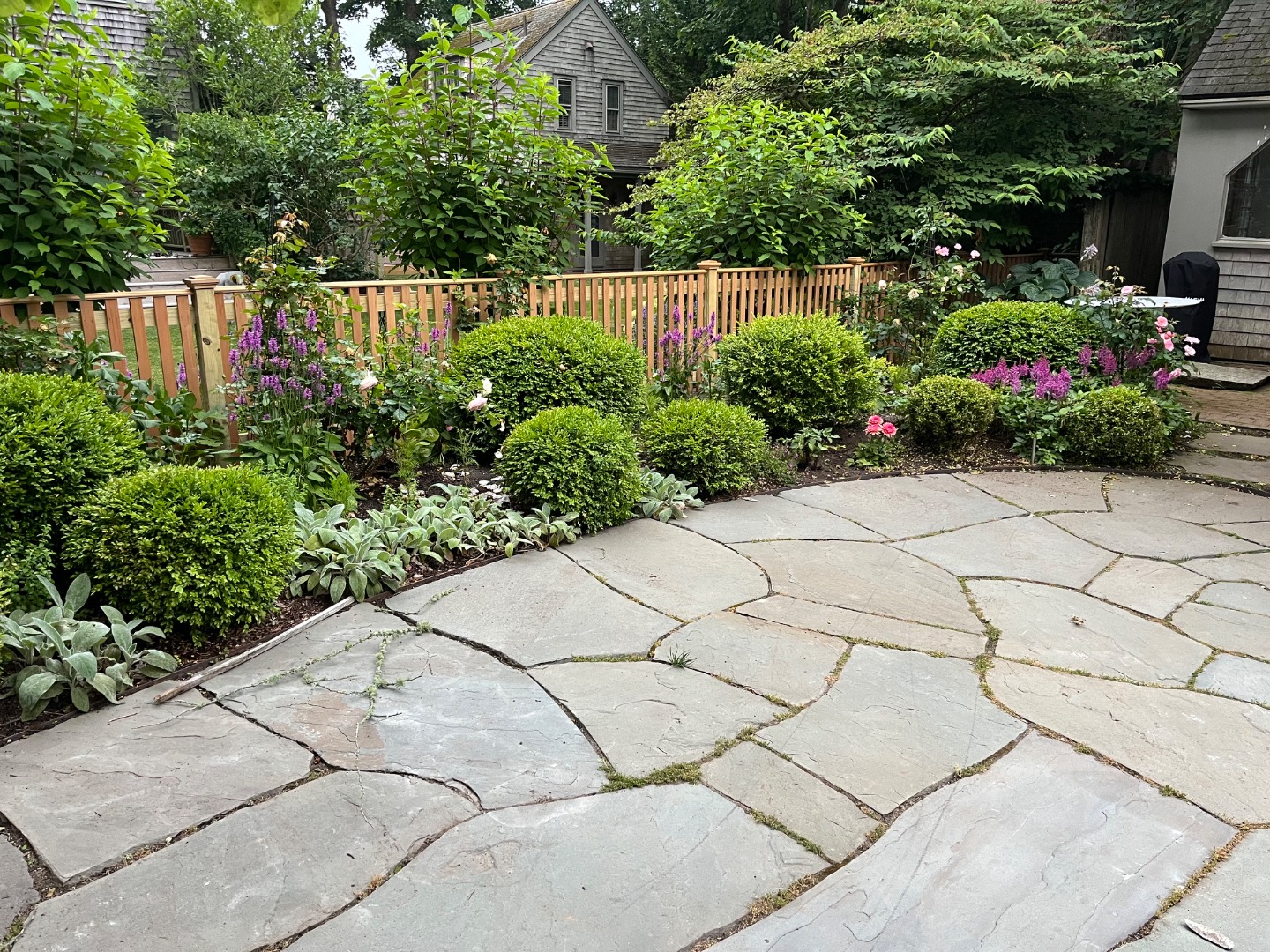 24 Milk Street Nantucket, MA 02554 - Photo 38 of 39 a view of garden with flowers and trees