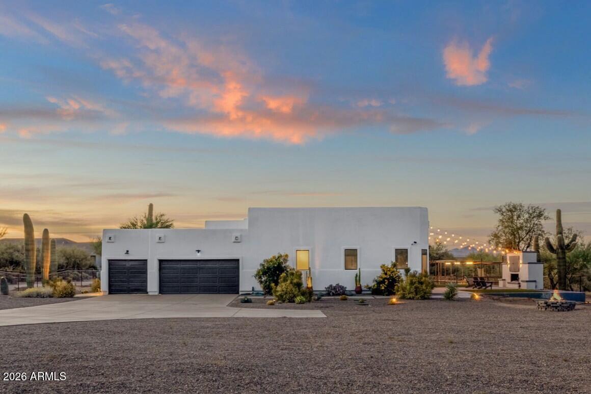 14604 East Peak View Road Scottsdale, AZ 85262 - Photo 1 of 55 a view of a house with a cars park