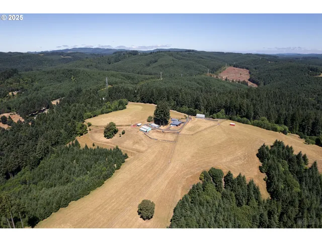 a view of a lake in middle of the town