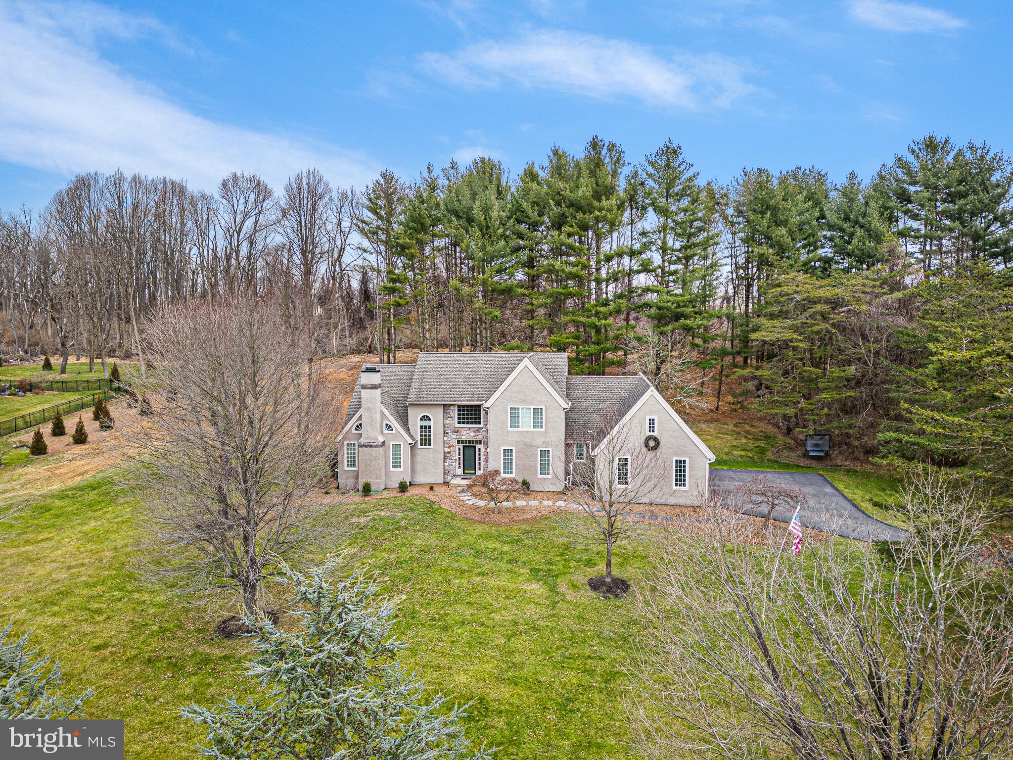 21 Ridings Way Chadds Ford, PA 19317 - Photo 31 of 34 Arial view of home