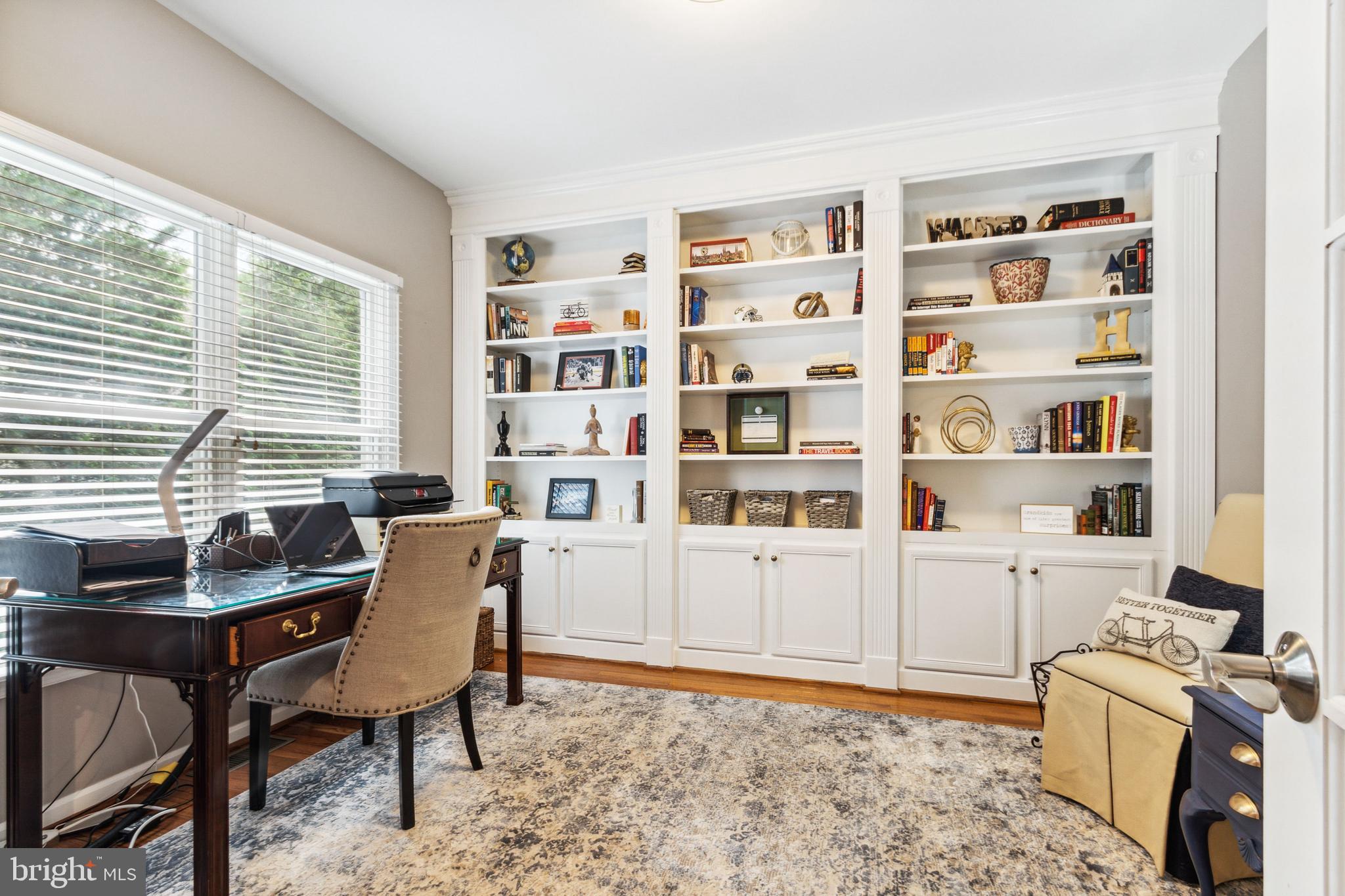 2922 Oak Shadow Drive Herndon, VA 20171 - Photo 24 of 60 Home Office with Built-ins