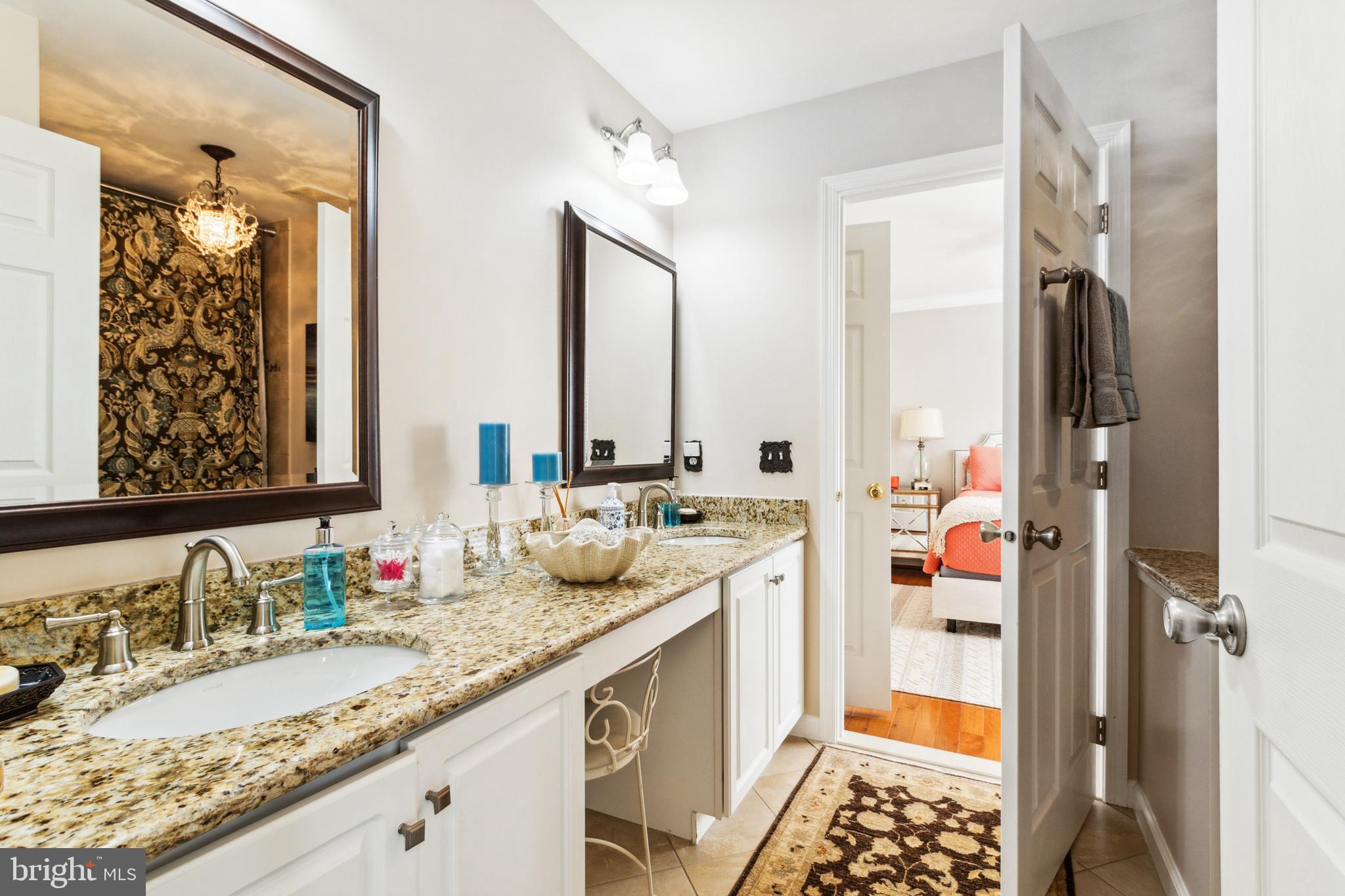 2922 Oak Shadow Drive Herndon, VA 20171 - Photo 38 of 60 Updated Jack & Jill with Granite counter tops