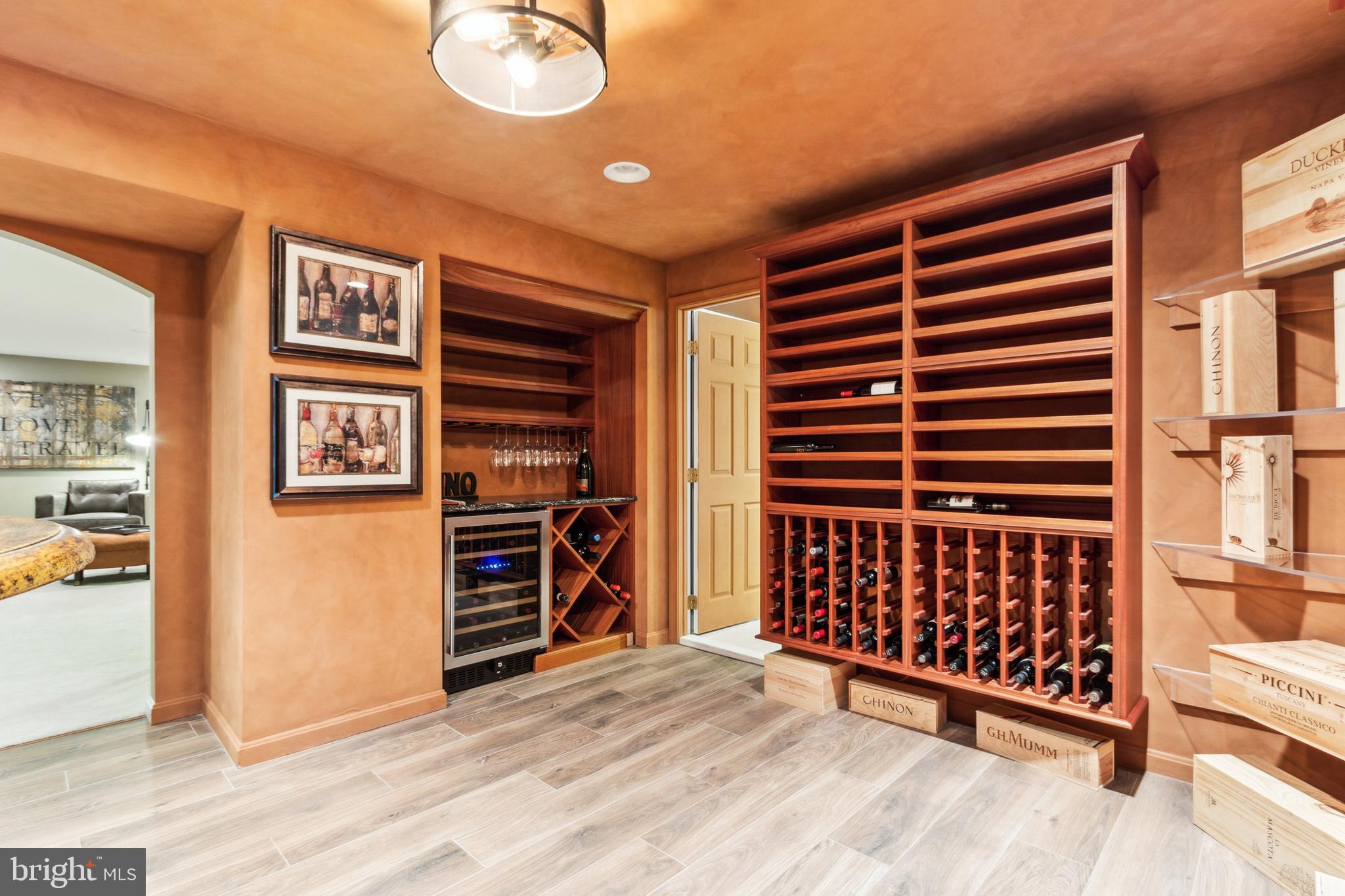 2922 Oak Shadow Drive Herndon, VA 20171 - Photo 53 of 60 Wine Room with wine chiller