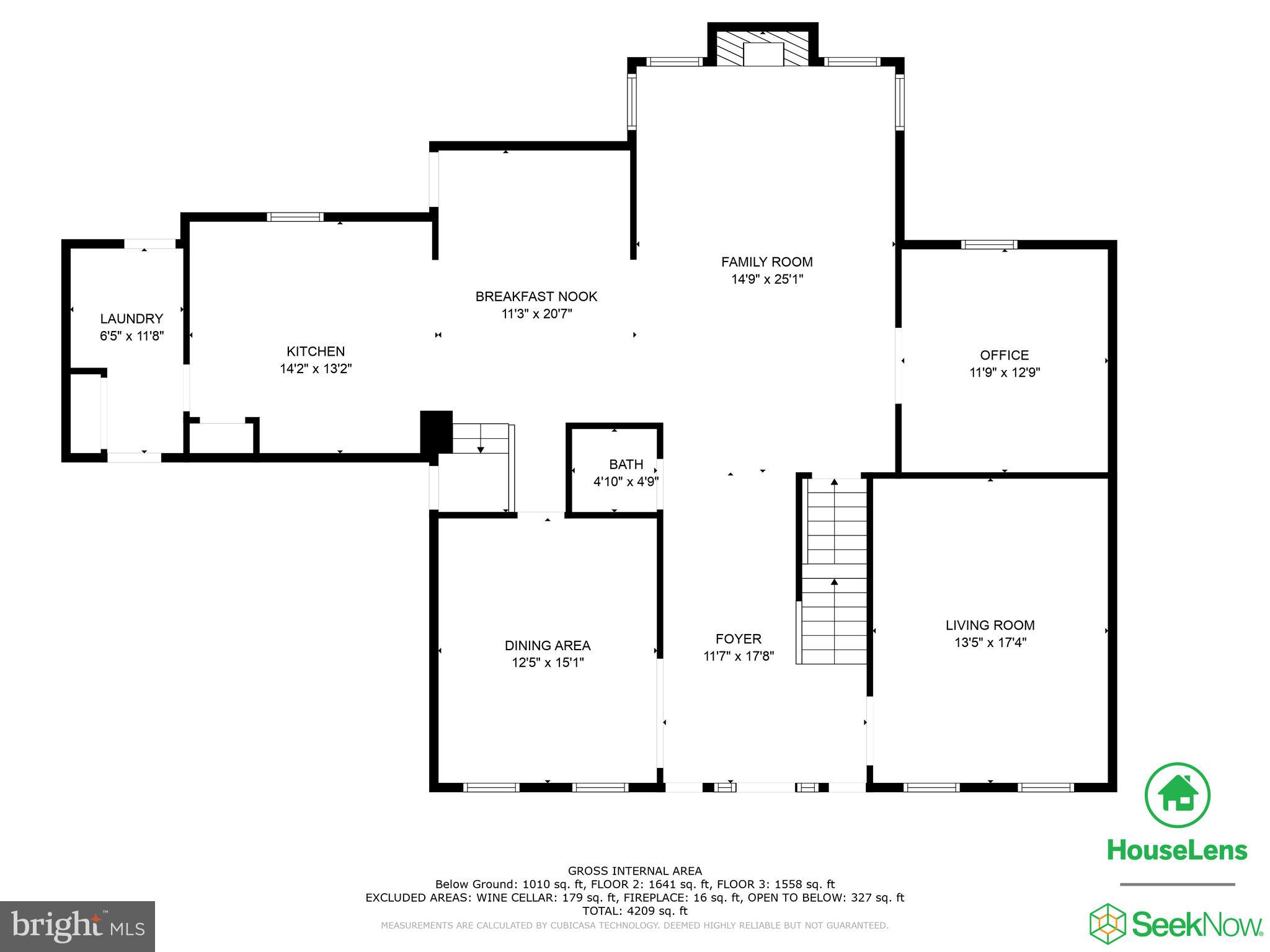 2922 Oak Shadow Drive Herndon, VA 20171 - Photo 59 of 60 Main Level Floor Plan