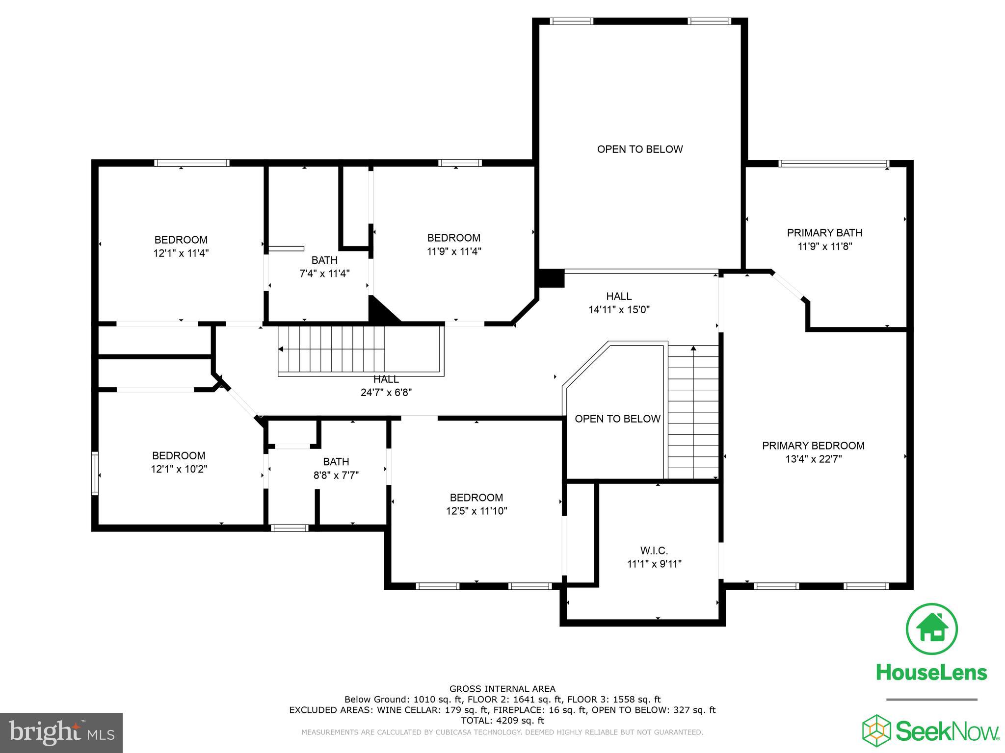 2922 Oak Shadow Drive Herndon, VA 20171 - Photo 60 of 60 Upper Level Floor Plan