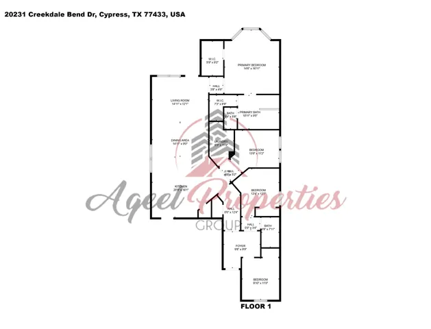 $319,786 | 20231 Creekdale Bend Drive, Cypress, TX 77433
