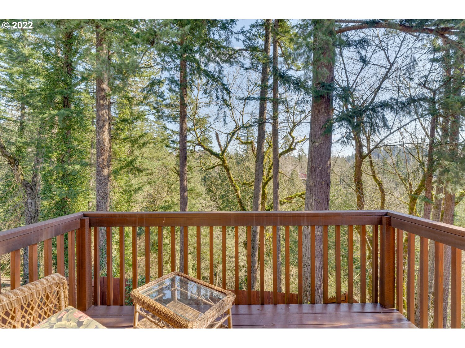 1012 57th Street Washougal, WA 98671 - Photo 23 of 31 a view of a wooden fence