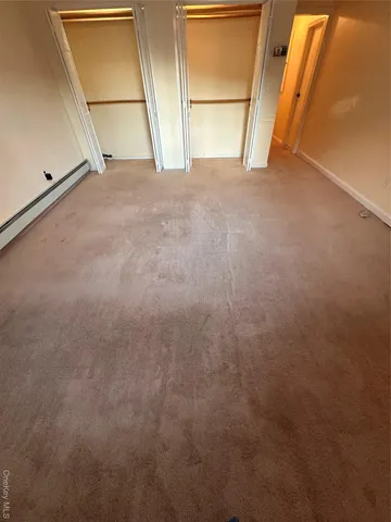 a view of a room with a empty space