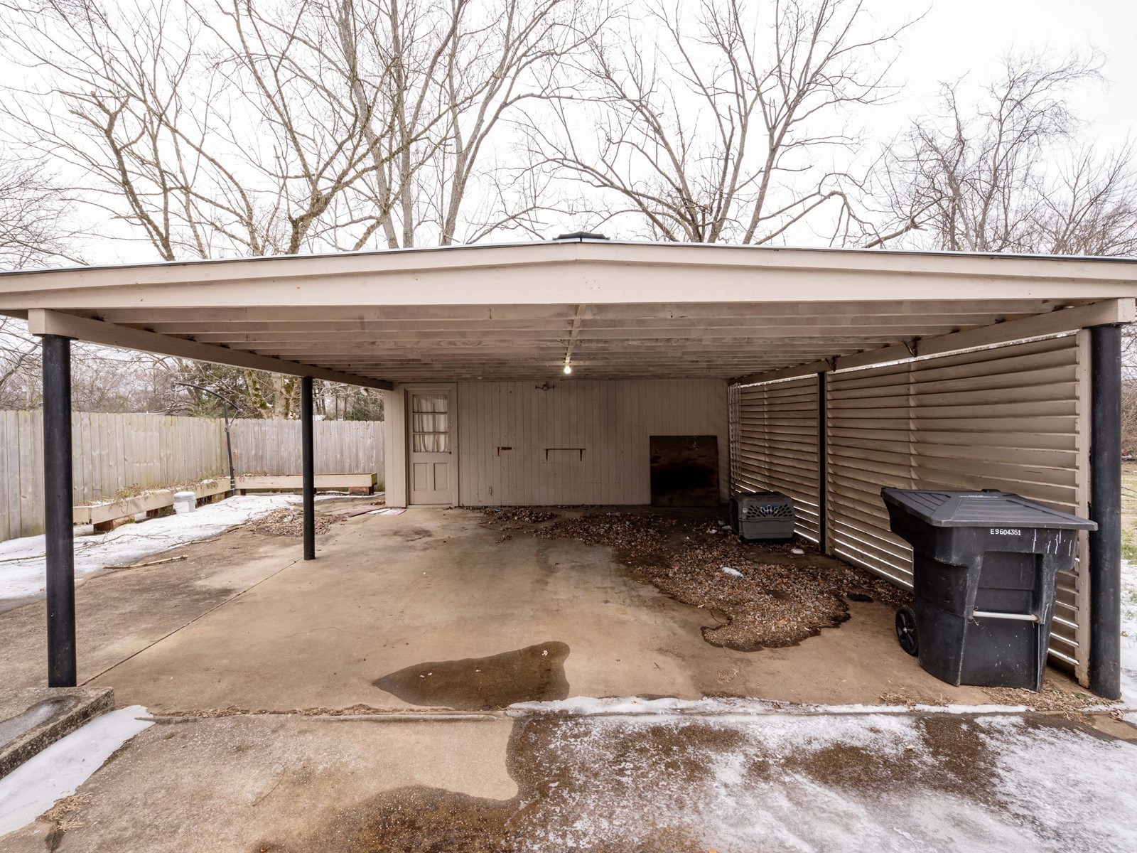 1611 White Boulevard Murfreesboro, TN 37129 - Photo 25 of 30 a view of a house with a snow in the yard