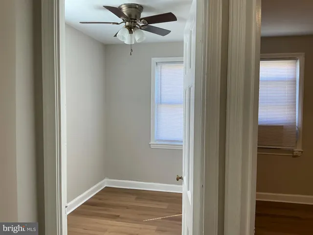 a view of an entryway door