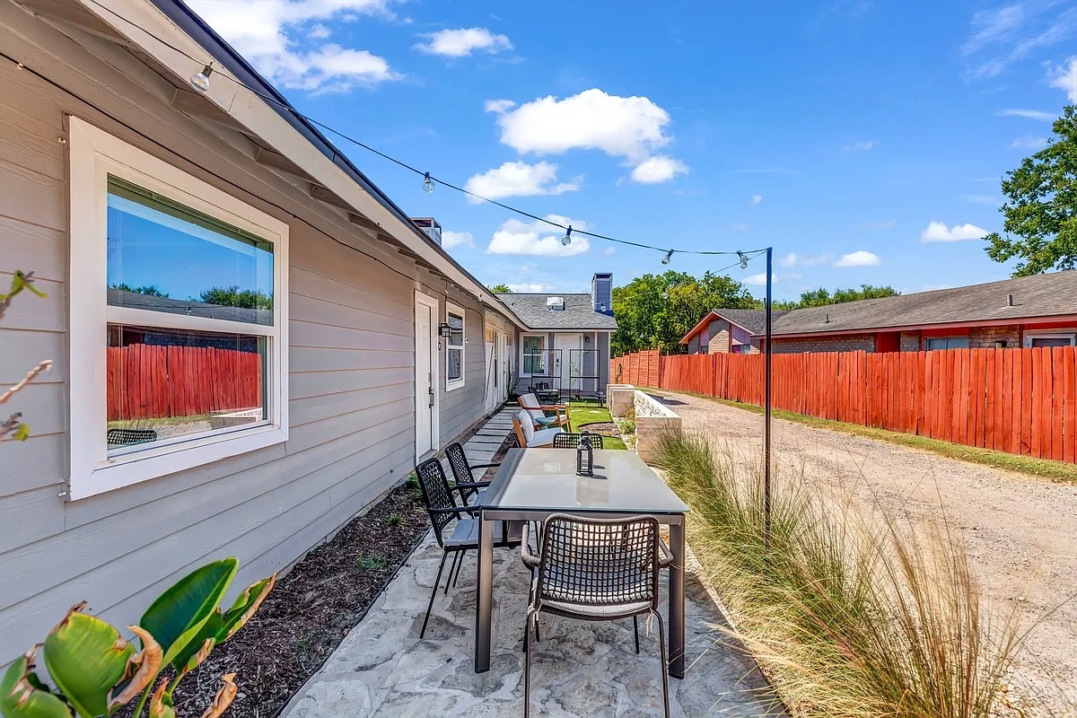 2307 Teri Road Austin, TX 78744 - Photo 25 of 28 View of patio featuring outdoor dining space