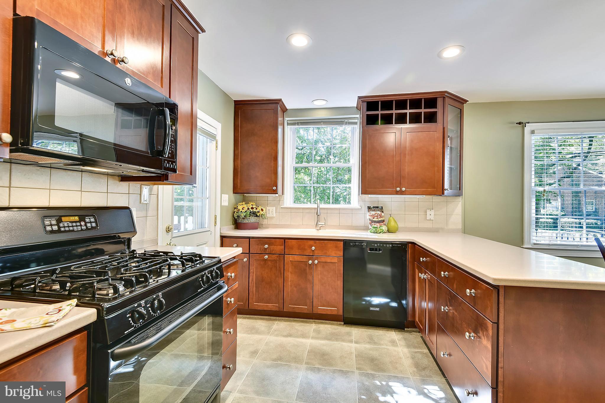 10001 Raynor Road Silver Spring, MD 20901 - Photo 9 of 30 a large kitchen with stainless steel appliances granite countertop a sink and a stove