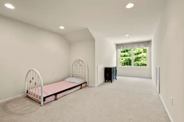 a very nice looking room with a large window