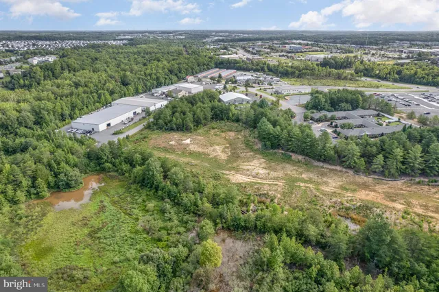 an aerial view of green landscape with trees houses and lake view