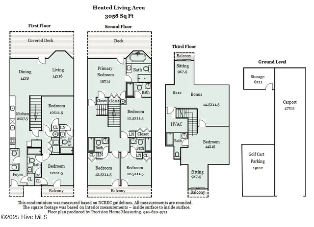 $1,450,000 | 271 West First Street, Unit D, Ocean Isle Beach, NC 28469