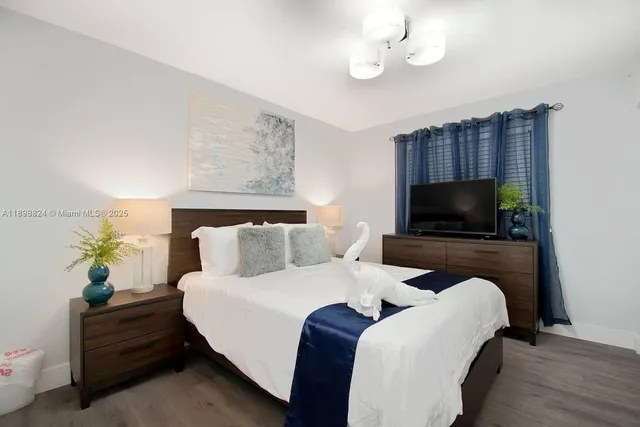 a view of a table and chairs in patio