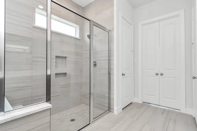 a view of wooden floor