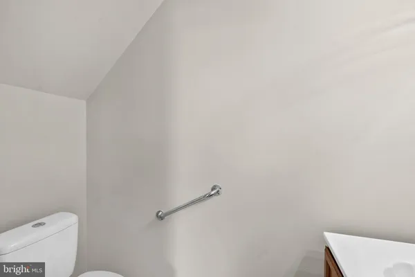 a bathroom with a toilet