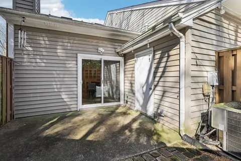 a front view of a house with a garage