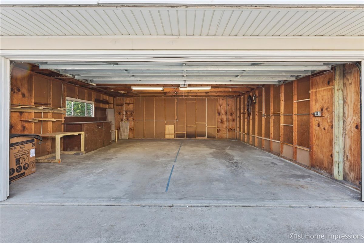 10937 Austin Avenue Chicago Ridge, IL 60415 - Photo 22 of 26 a view of a room with wooden shelves