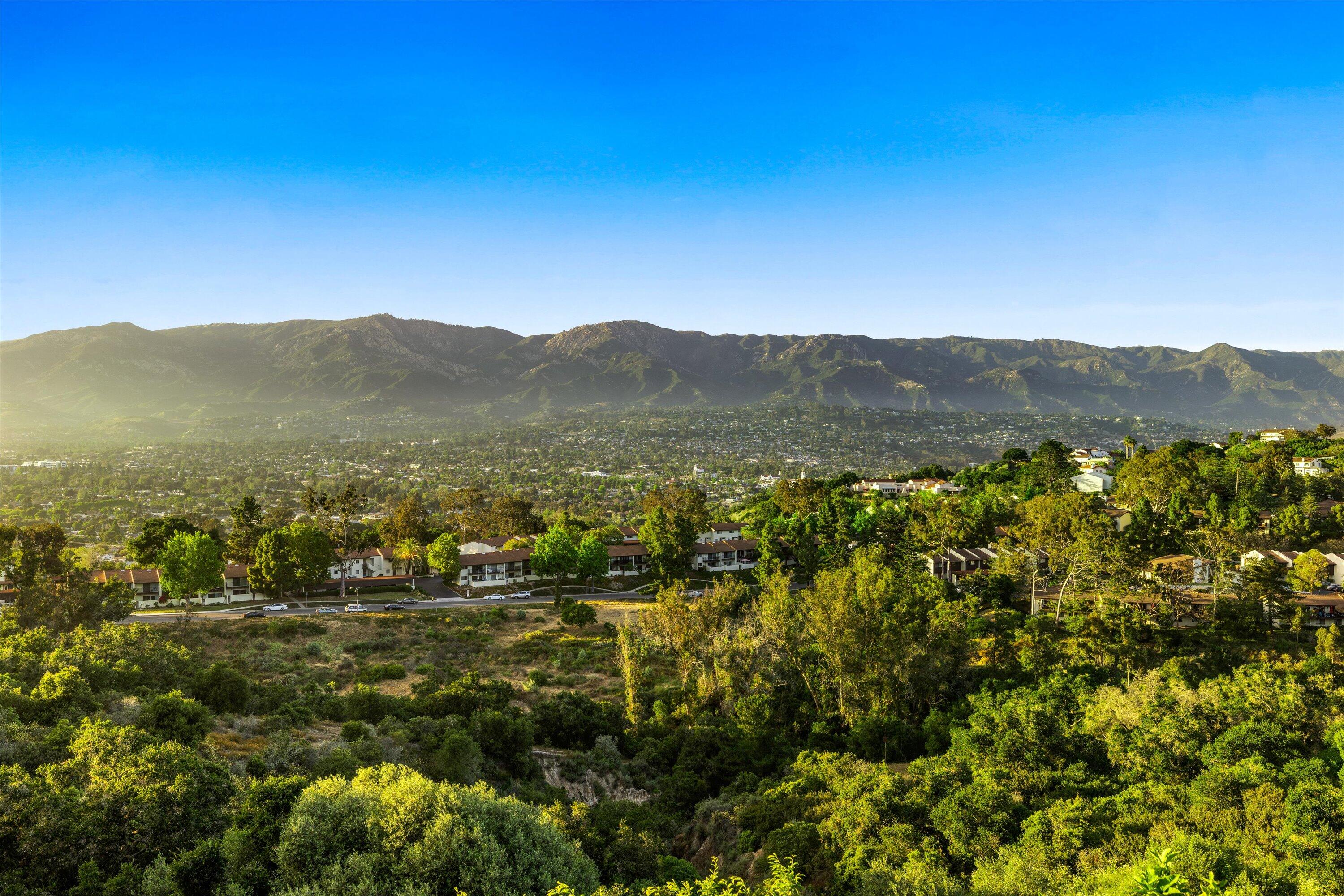 1638 La Coronilla Drive Santa Barbara, CA 93109 - Photo 11 of 41 Mountain Views from Back Deck