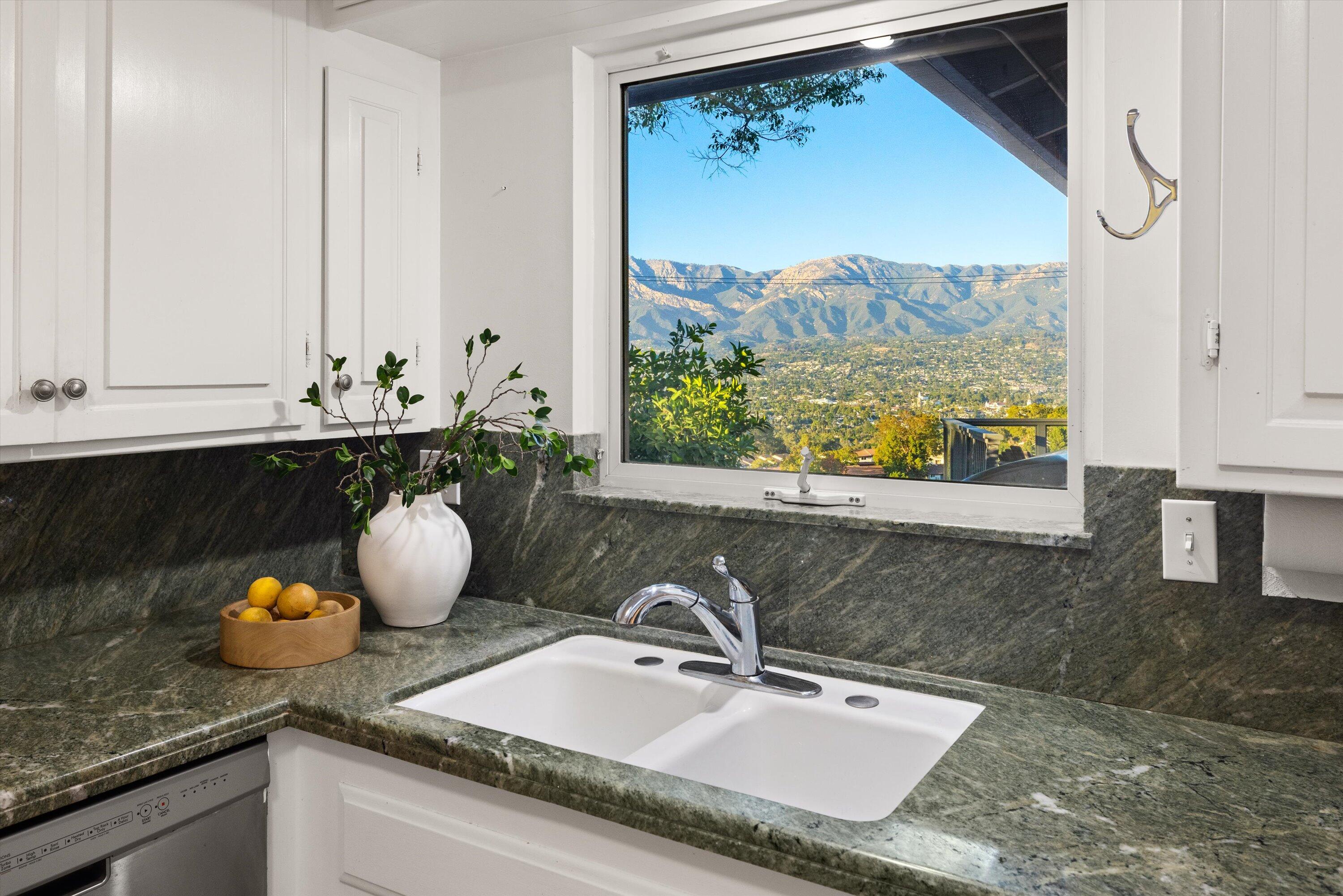 1638 La Coronilla Drive Santa Barbara, CA 93109 - Photo 20 of 41 Views from Kitchen