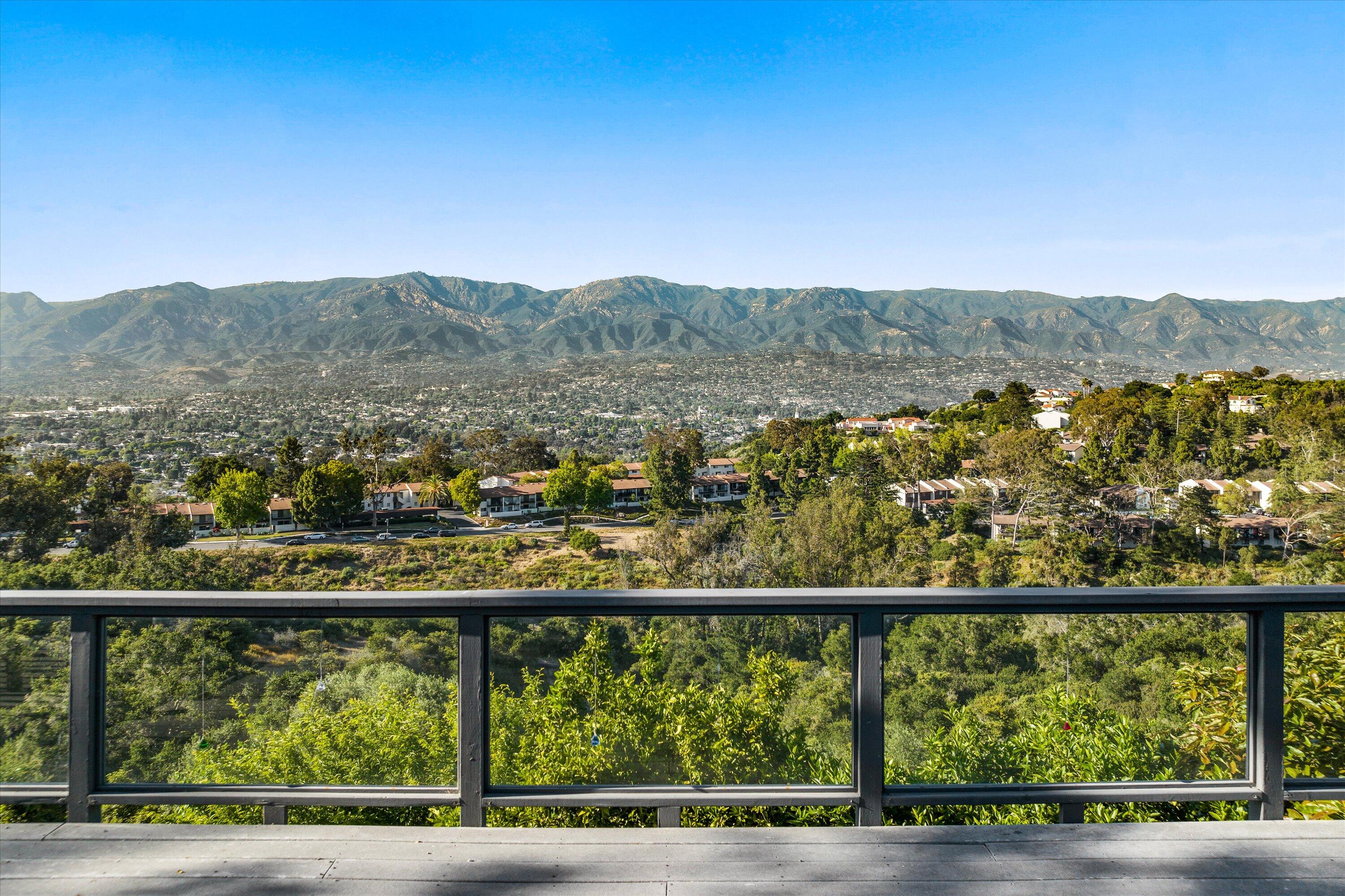1638 La Coronilla Drive Santa Barbara, CA 93109 - Photo 3 of 41 Views from Back Deck