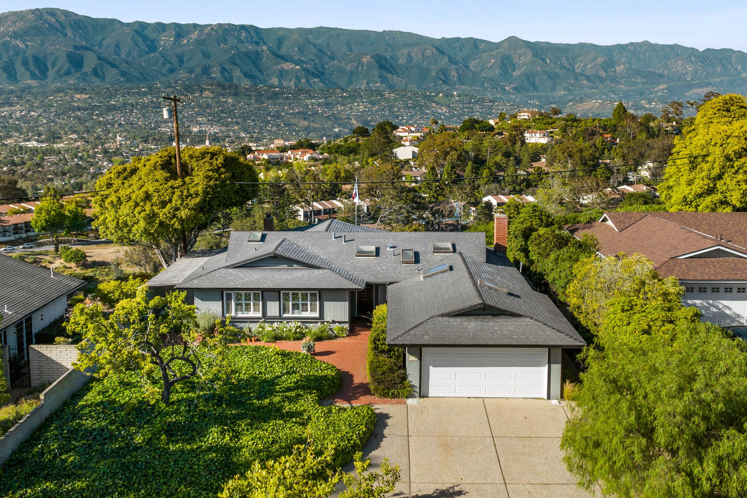 1638 La Coronilla Drive Santa Barbara, CA 93109 - Photo 4 of 41 Front Aerial View