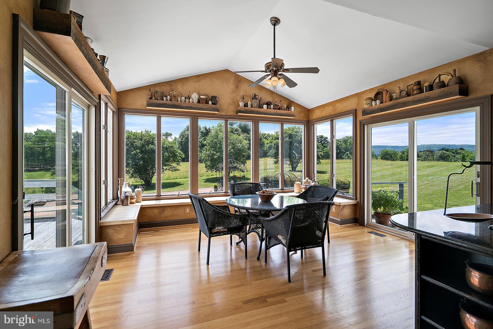 35361 Paxson Road Round Hill, VA 20141 - Photo 14 of 30 Sunroom/Breakfast Room w/ mountain & pasture views