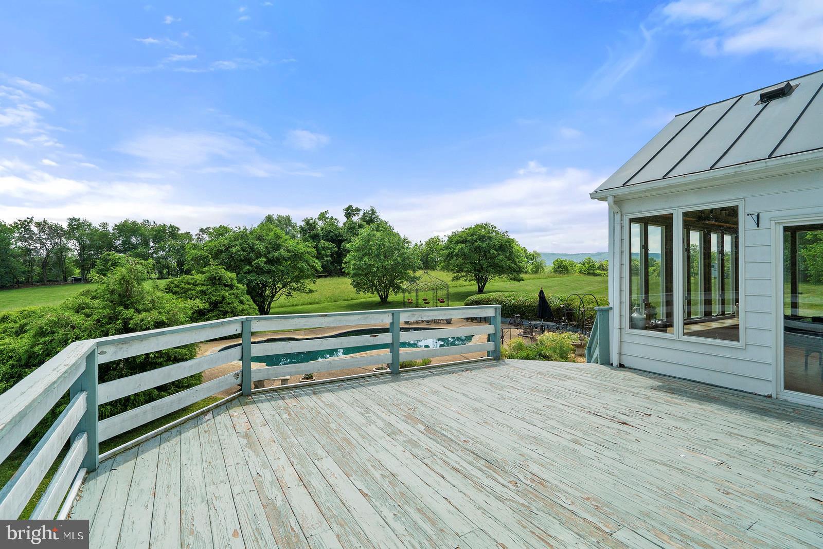 35361 Paxson Road Round Hill, VA 20141 - Photo 15 of 30 Deck overlooking the property