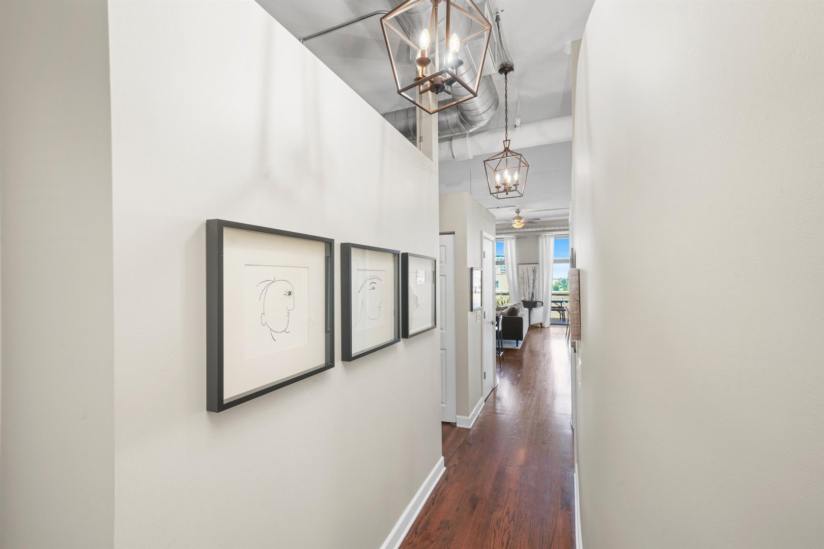 1301 West Madison Street, Unit 629 Chicago, IL 60607 - Photo 15 of 25 a view interior of a house and wooden floor