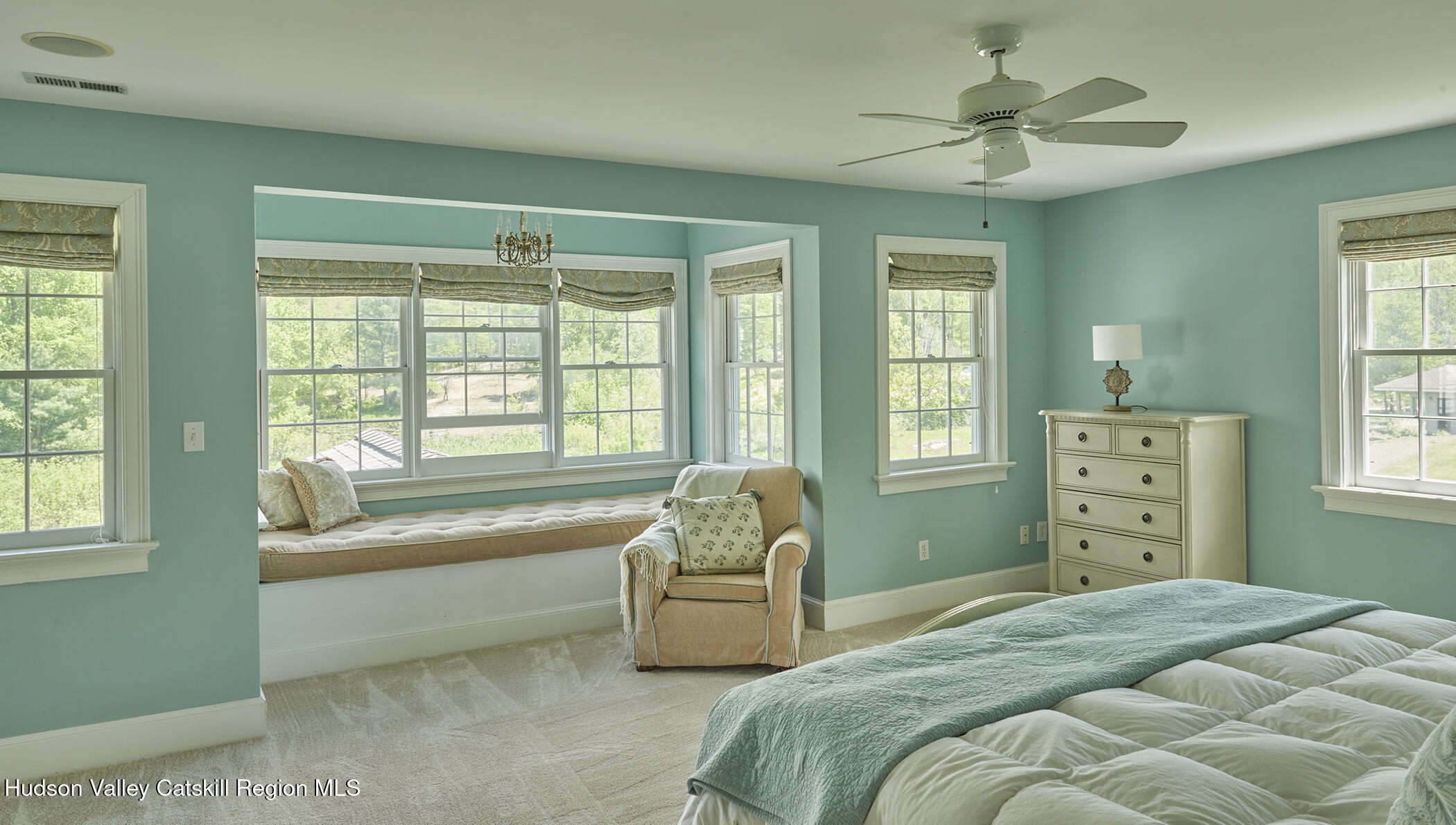 864 West End Road Hillsdale, NY 12529 - Photo 19 of 42 a bedroom with a bed and a large window
