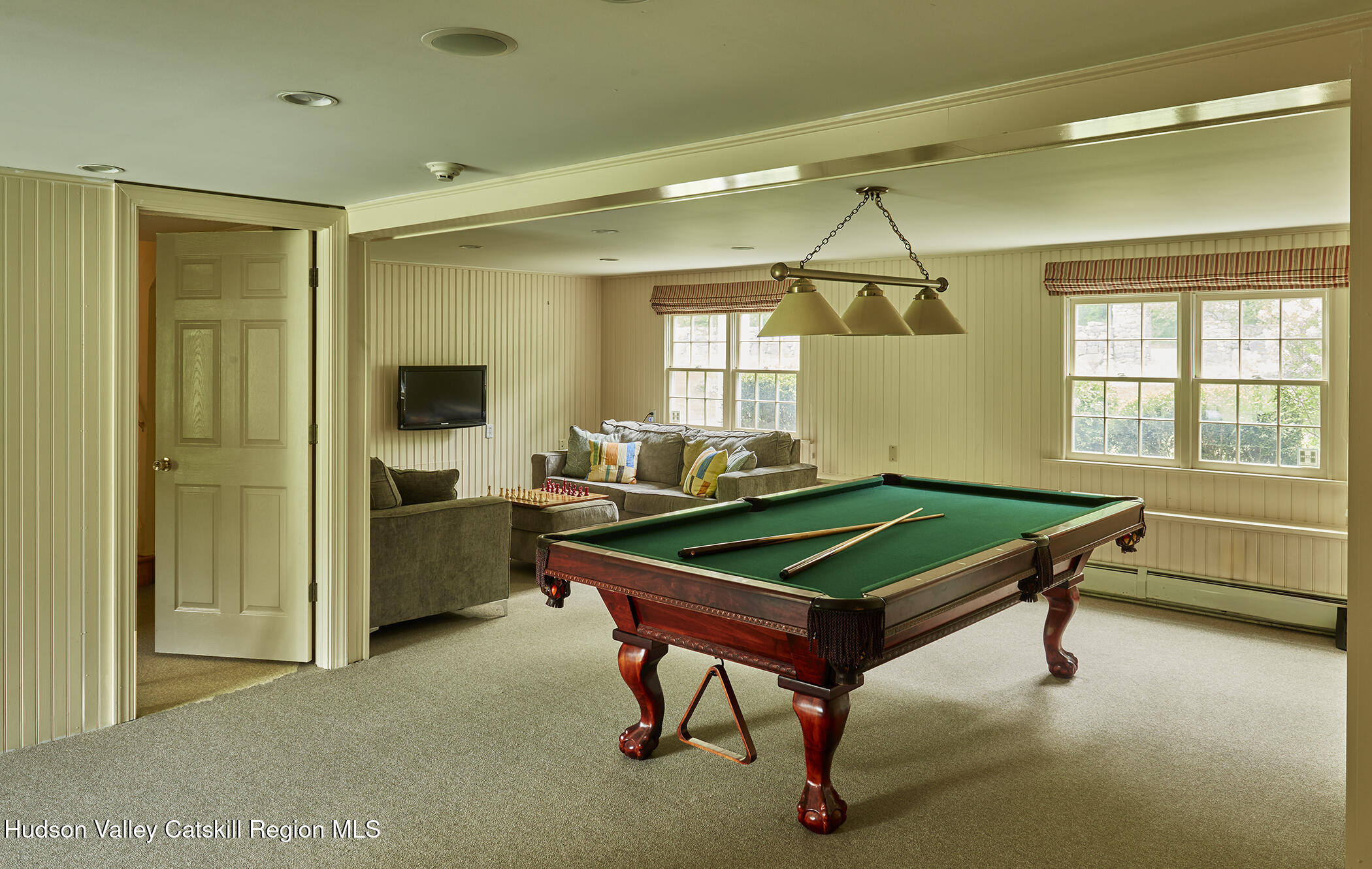 864 West End Road Hillsdale, NY 12529 - Photo 27 of 42 a room with pool tables and windows