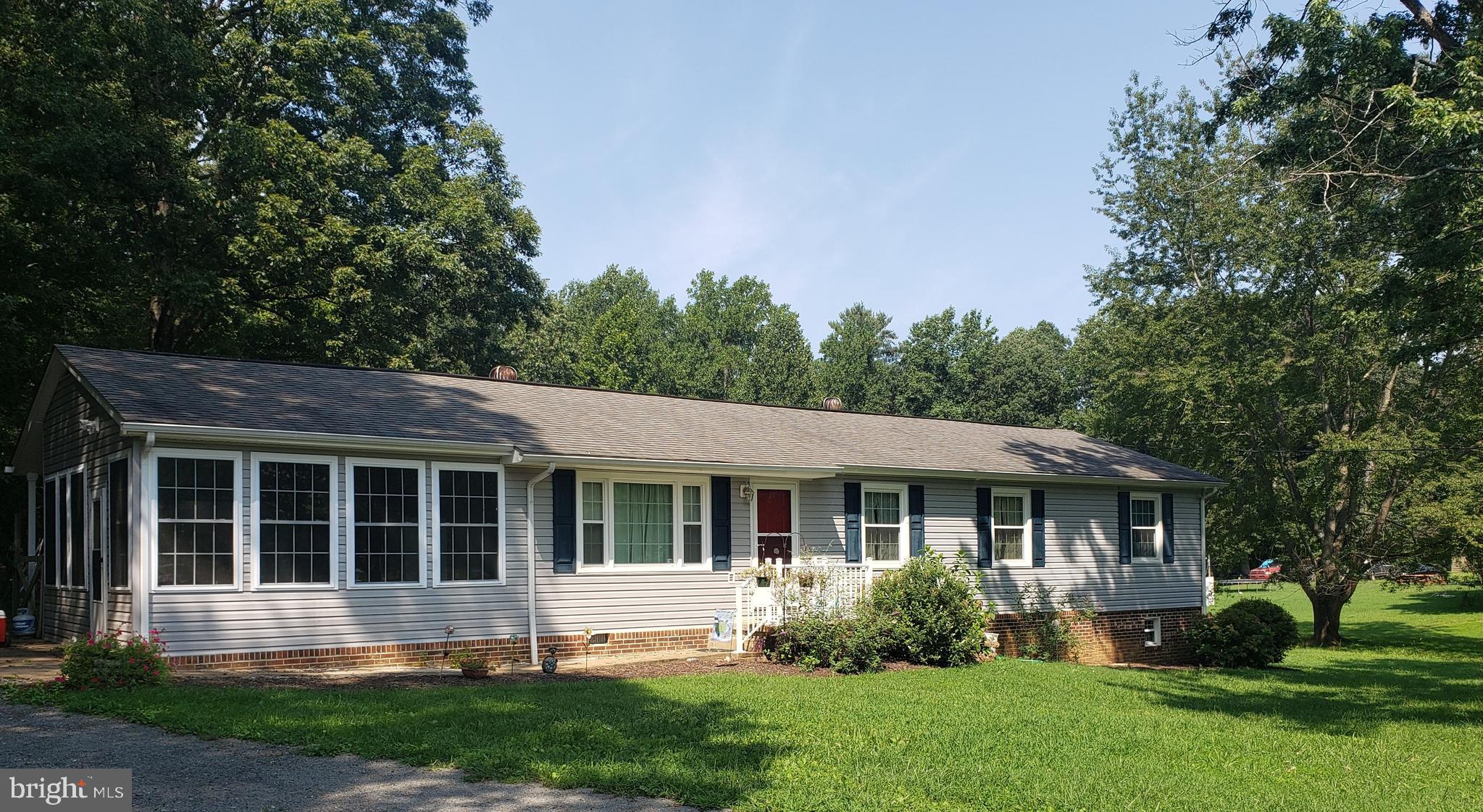 6004 Burr Hill Road Rhoadesville, VA 22542 - Photo 1 of 21 Spacious Rambler with up to 4 Bedrooms, 2 Baths