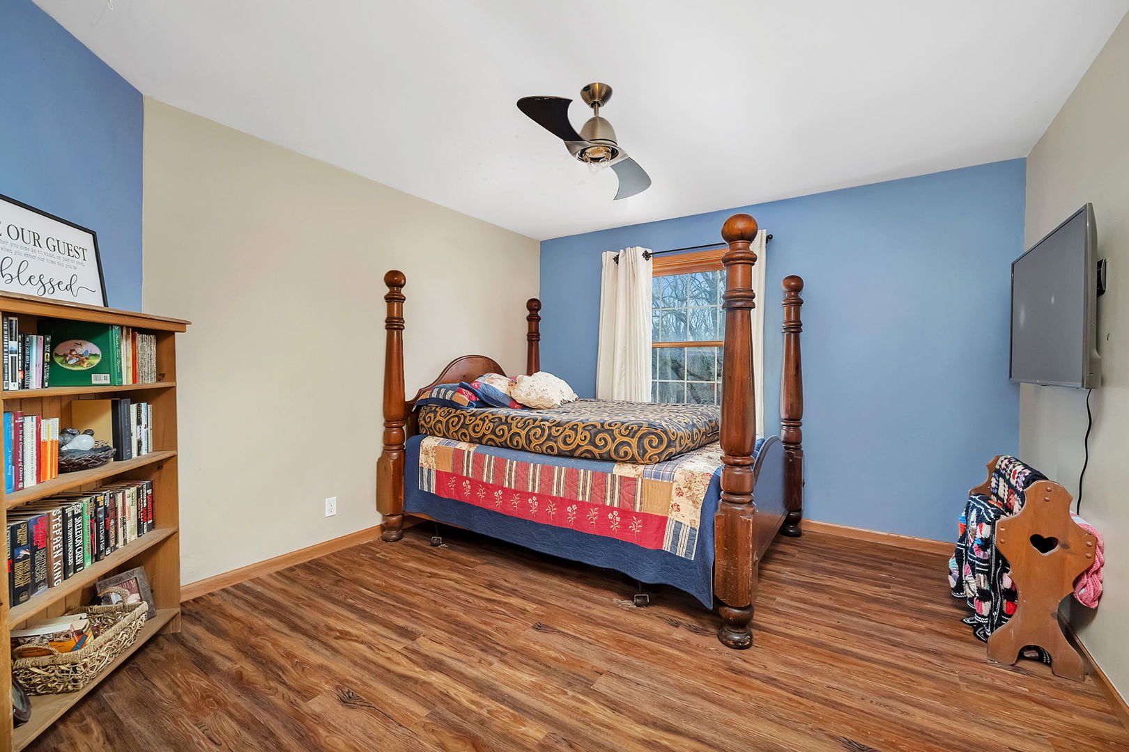 36963 Irish Lane Custer Park, IL 60481 - Photo 21 of 49 a bedroom with furniture and a book shelf