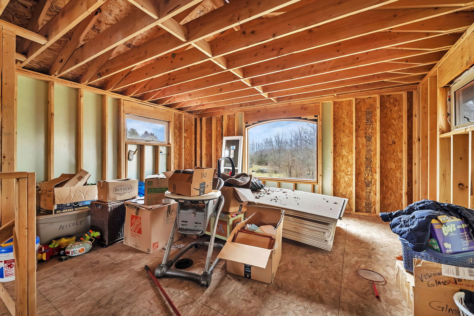 36963 Irish Lane Custer Park, IL 60481 - Photo 36 of 49 a room with gym equipment and large windows