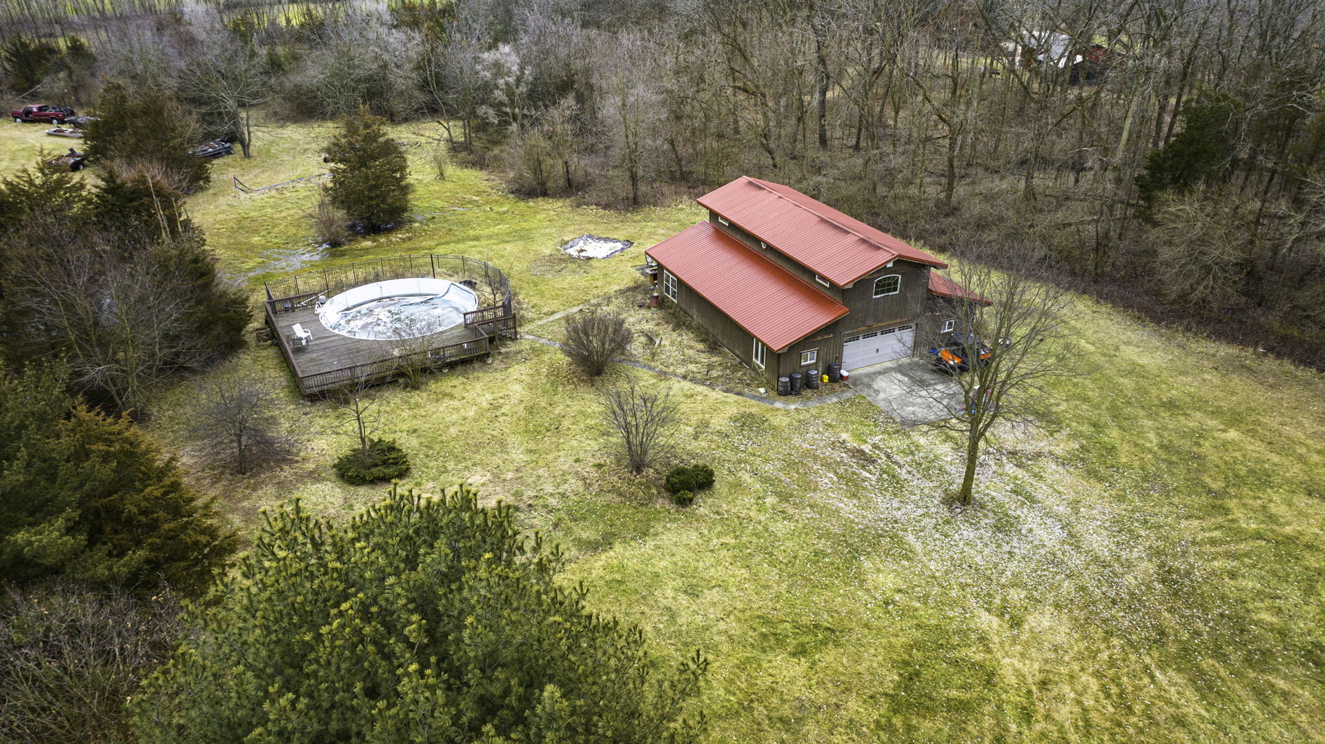 36963 Irish Lane Custer Park, IL 60481 - Photo 39 of 49 a view of a yard with an outdoor space