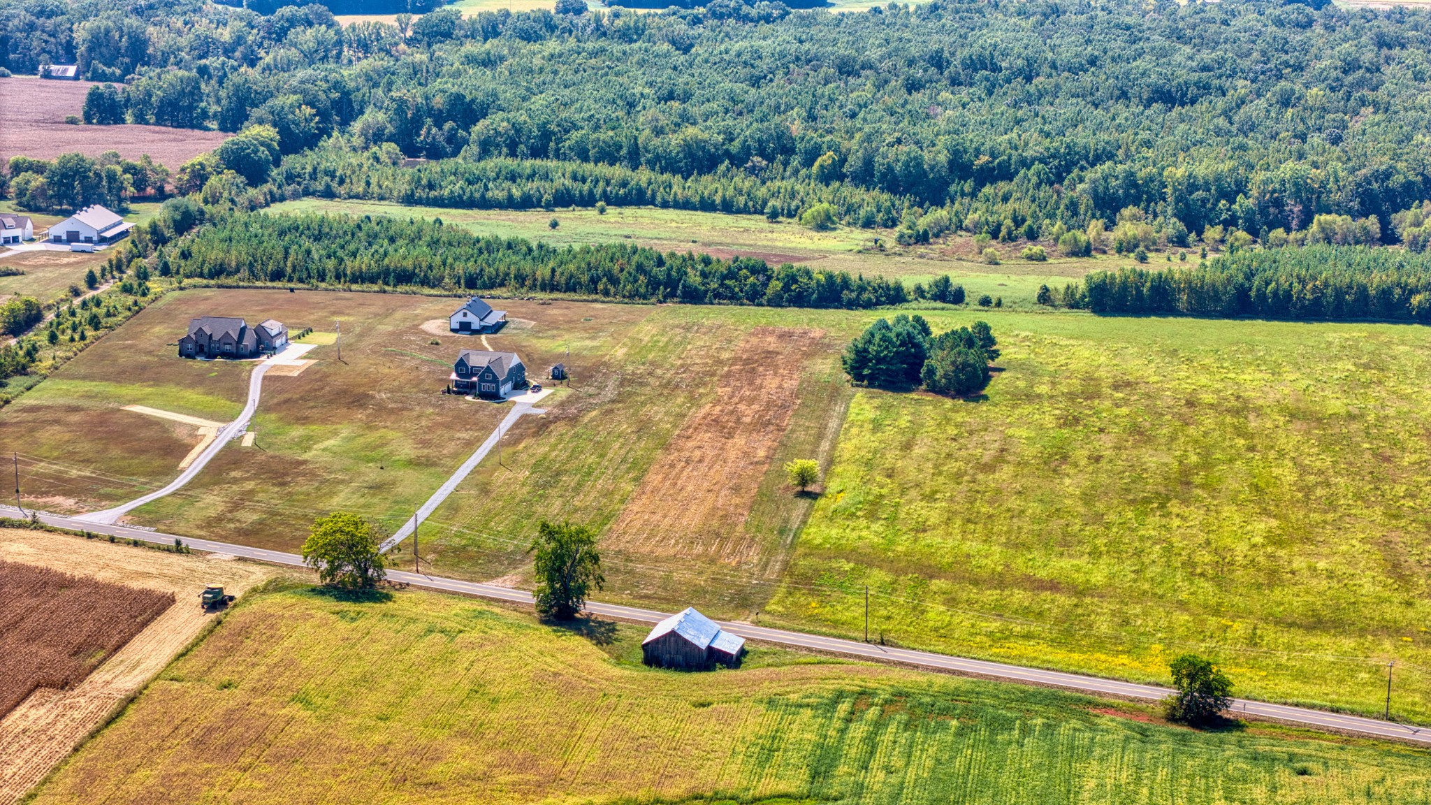 5859 Lakeview Road Springfield, TN 37172 - Photo 10 of 10 an aerial view of a house with a yard and lake view