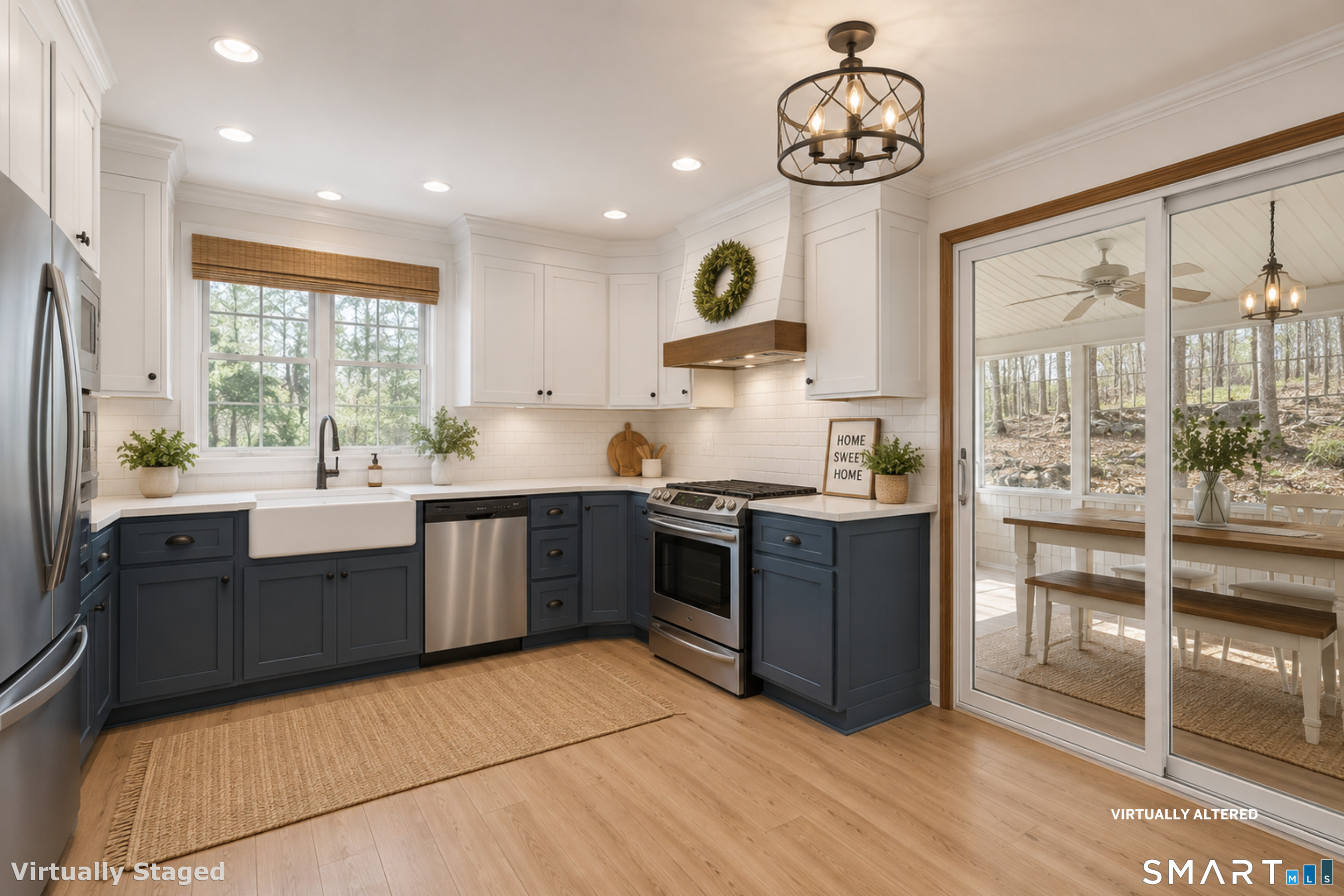 145 Wilton Road East Ridgefield, CT 06877 - Photo 11 of 35 a kitchen with stainless steel appliances granite countertop a stove a sink and a refrigerator