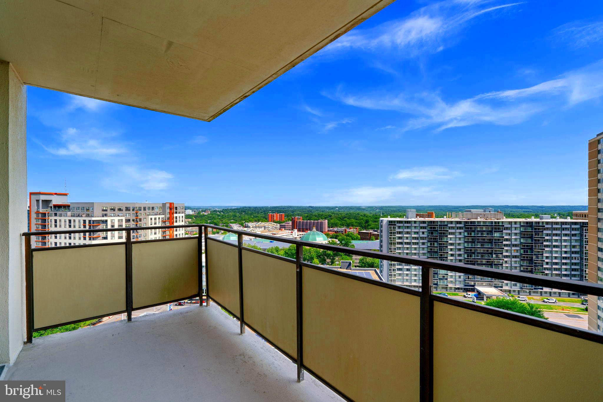 205 East Joppa Road, Unit 1809 Towson, MD 21286 - Photo 26 of 31 Stylish corner balcony in the clouds